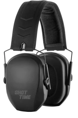 Наушники ShotTime 18 стрелковые NRR 25dB Black