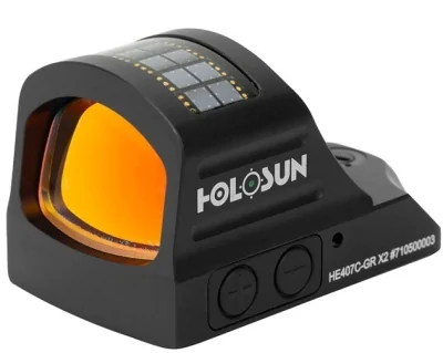 Kollimator Holosun OpenELITE micro otkrytyj na Weaver-Picatinny HE407C-GR X2