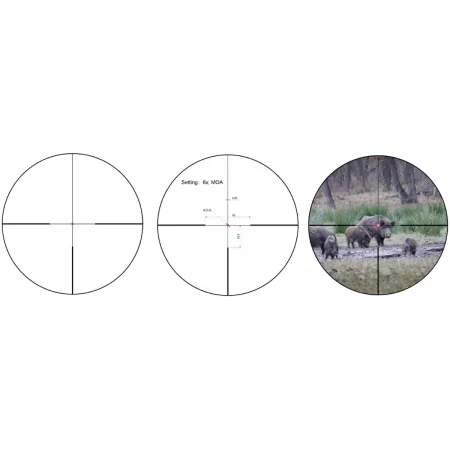 Прицел Vector Optics Constantine 1-6x24 Fiber