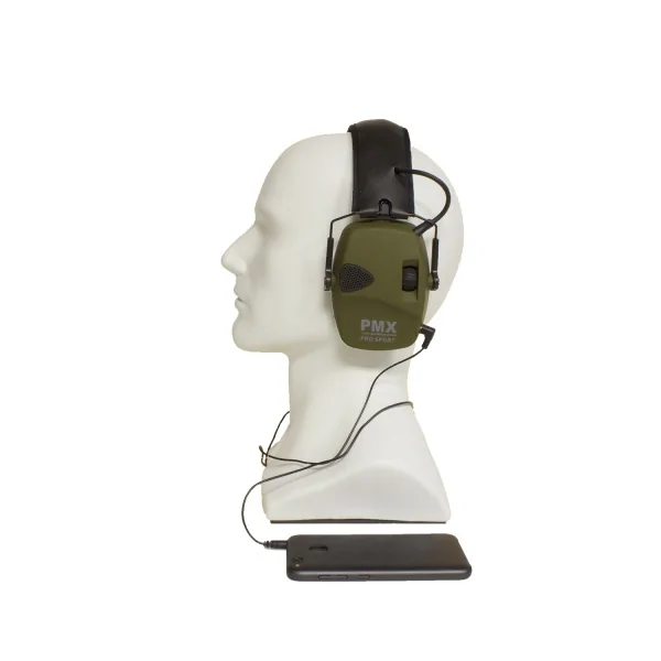 Наушники активные Pyramex PMX Pro Sport (green)