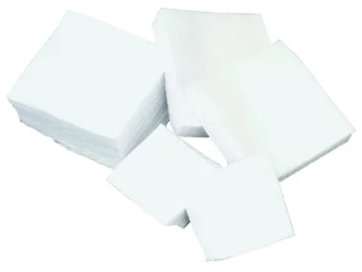 Patchi CHISTOGUN flanel', k..25-.35, kvadrat 45h45 mm, 500 sht., belyj